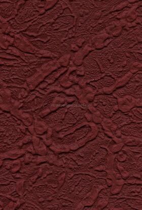Embossed Rugged Maroon, Deep Red Matte, A4 handmade recycled paper, detail view | PaperSource